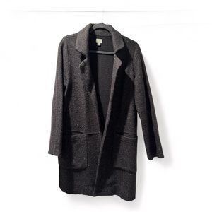 a New Day long fitting, boucle-type shacket.